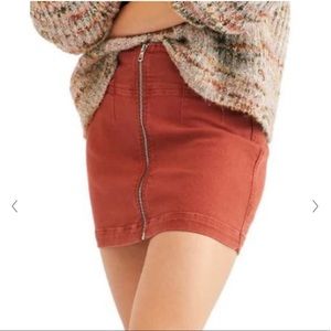 Free People Mini Skirt